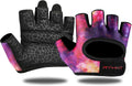 Short Workout Gloves for Women Men, Weight Lifting Gloves Full Palm Pads