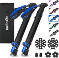 TheFitLife Folding Trekking Poles for Hiking, Lightweight Walking Sticks