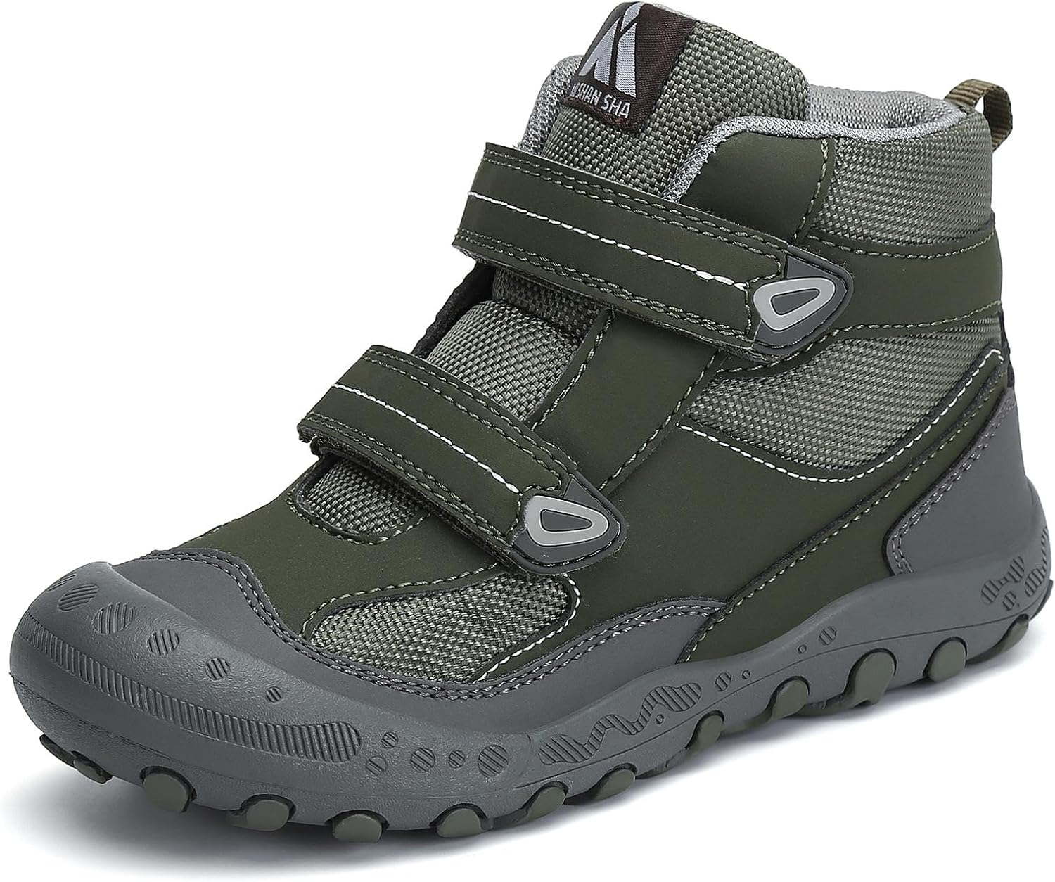 Mishansha Kids Hiking Boots for Boys Girls Water-Resistant Non-Slip