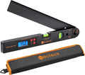 Neoteck 16 inch Digital Angle Finder 225°Aluminum Protractor LCD Backlight