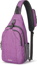 G4Free Sling Bag for Men Women, RFID Blocking Crossbody Bag, Daily, Travel