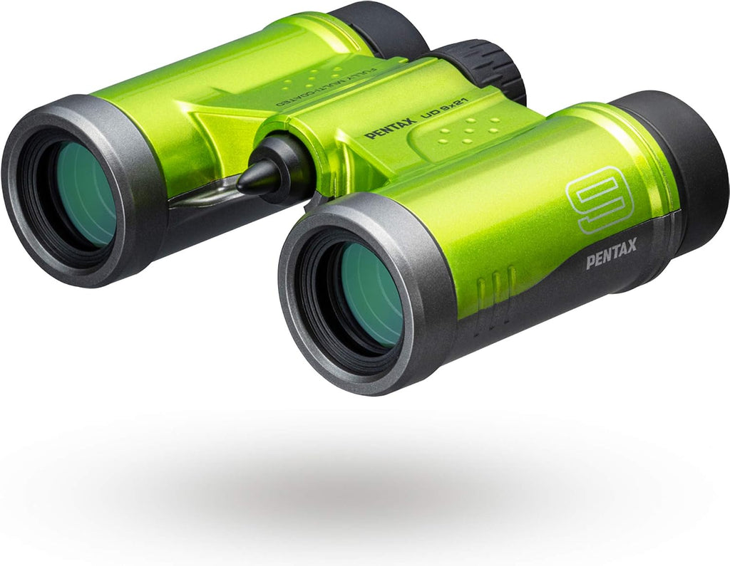 PENTAX Binoculars UD 10x21- Black. 10x magnification with roof prism. Bright and clear viewing, lightweight with Multi-coating to acheive excellent image performance. For concerts, sports and safari