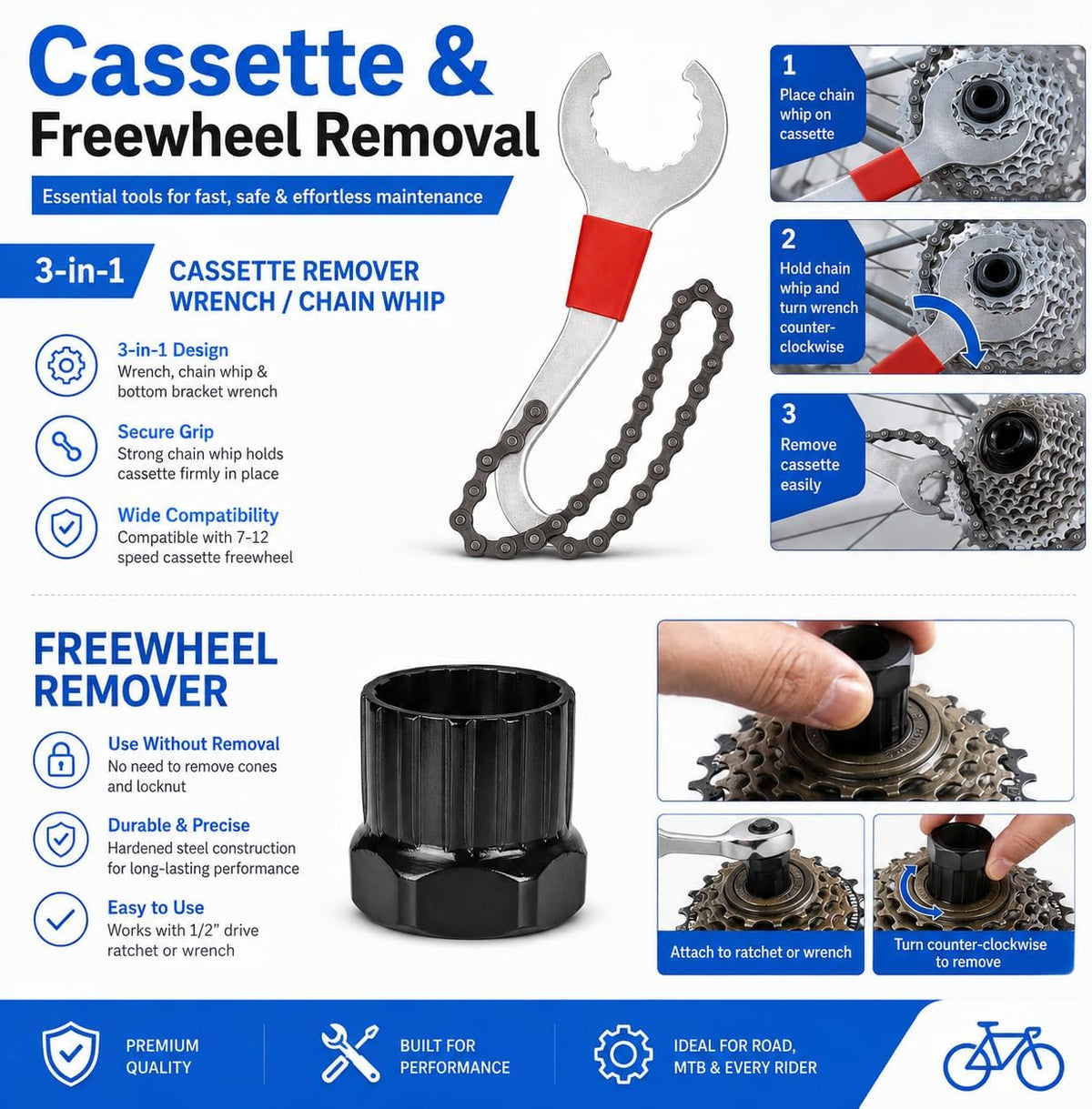 Bike Tool Kit, Professional Bike Repair Tools
