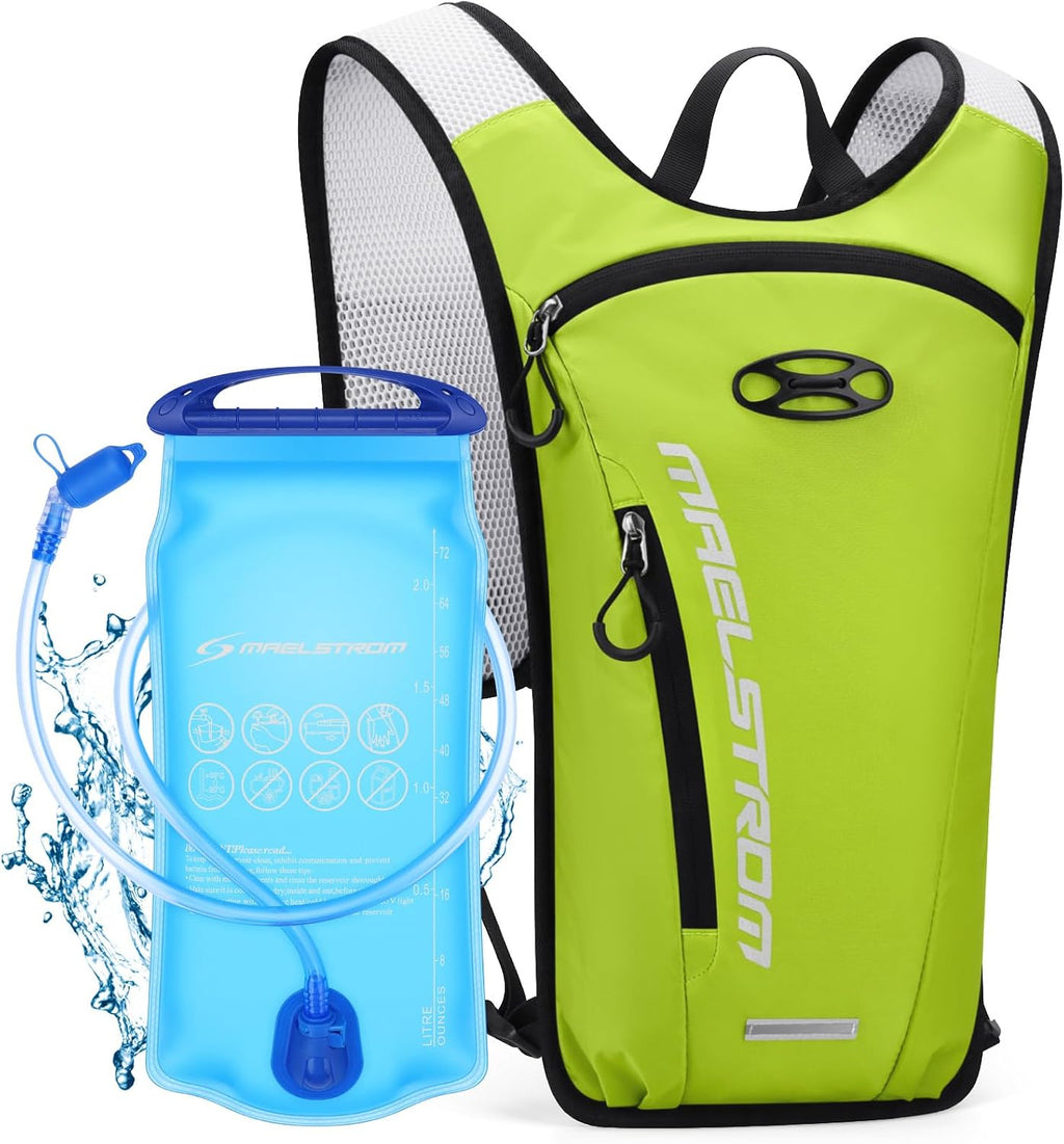 Maelstrom Hydration Backpack with 2L Water Bladder,Lightweight Running Vest