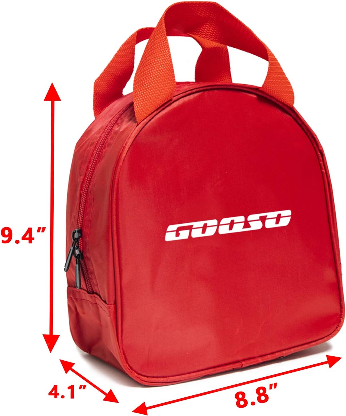 GOOSO Disc Golf Set - Driver, Mid-Range and Putter Discs with Disc Golf Bag for Outdoor and Backyard, Comfortable Plastic, 6 Pack