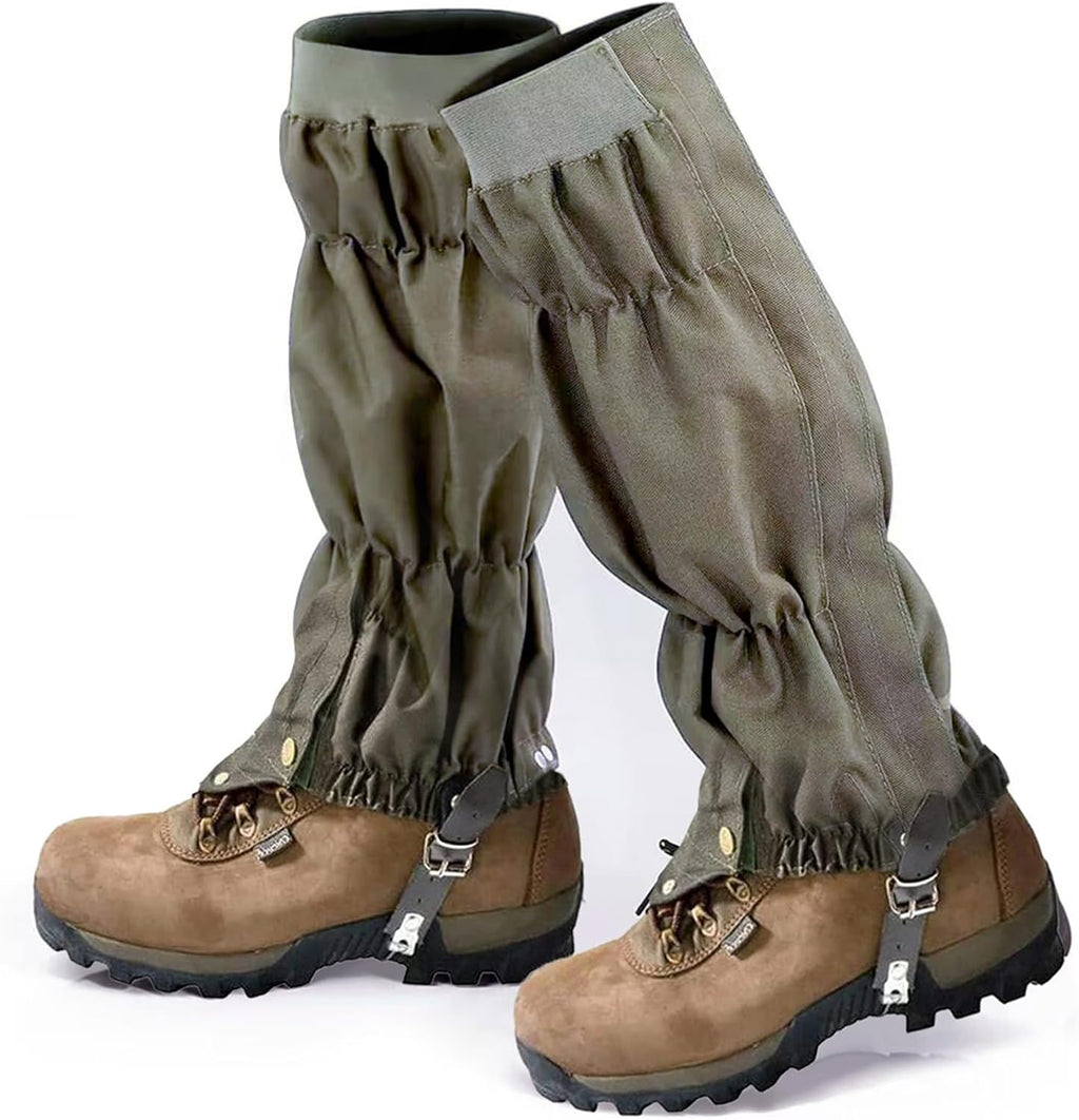 Snake Gaiters for Men & Women Snake Proof Leg Gaiters, Army Green