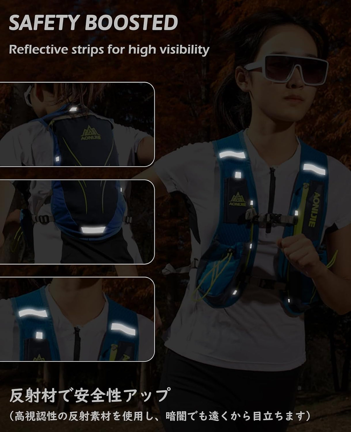 TRIWONDER Running Vest Hydration Pack Backpack for Men & Women, Lightweight Trail Marathon Run Race Vest for Cycling Jogging