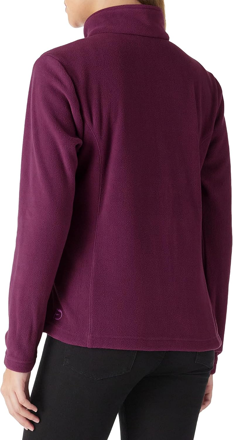 Outdoor Ventures Women's Lightweight Warm Polar Fleece Jacket Zip Up