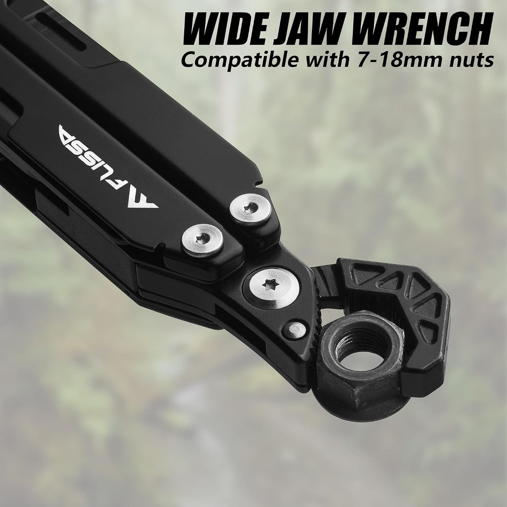 FLISSA Multitool Wrench, 16-In-1 EDC Multi Tool