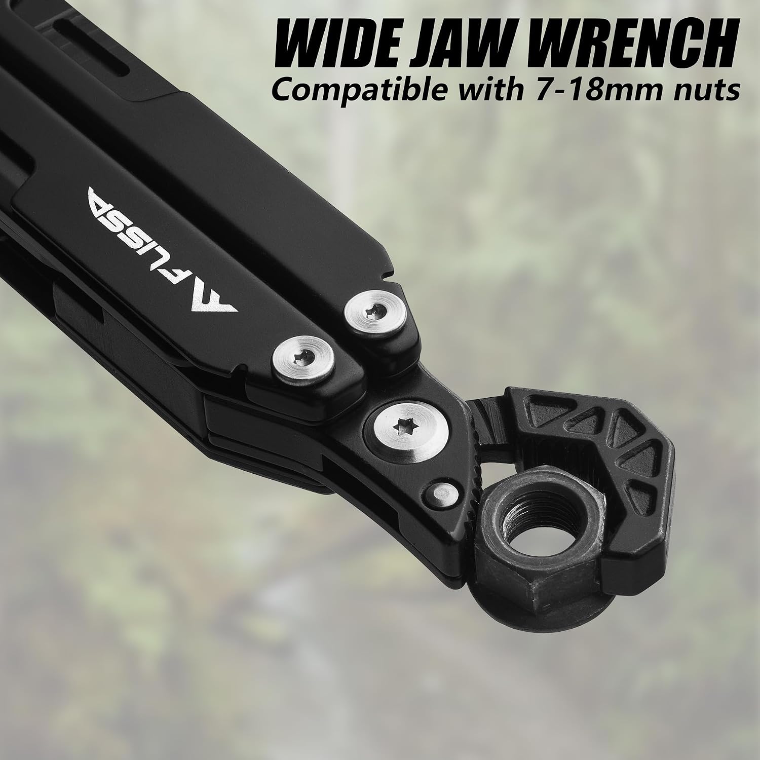 FLISSA Multitool Wrench, 16-In-1 EDC Multi Tool