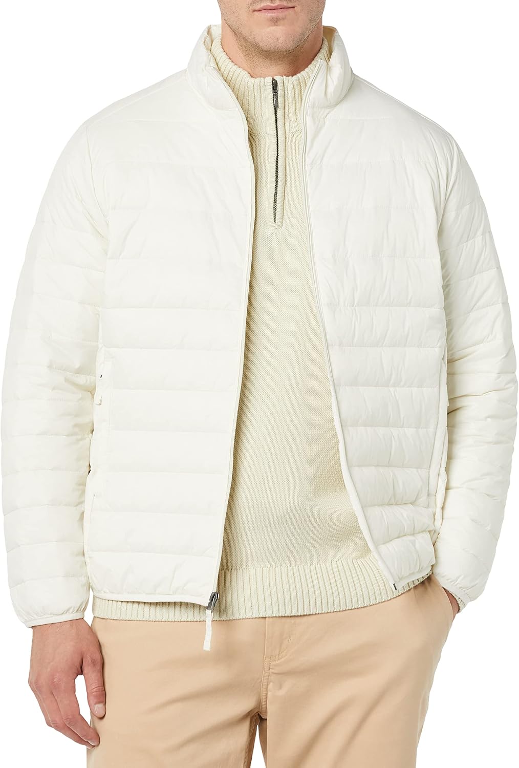 Amazon Essentials Men's Packable Lightweight Water-Resistant Puffer Jacket (Available in Big & Tall)