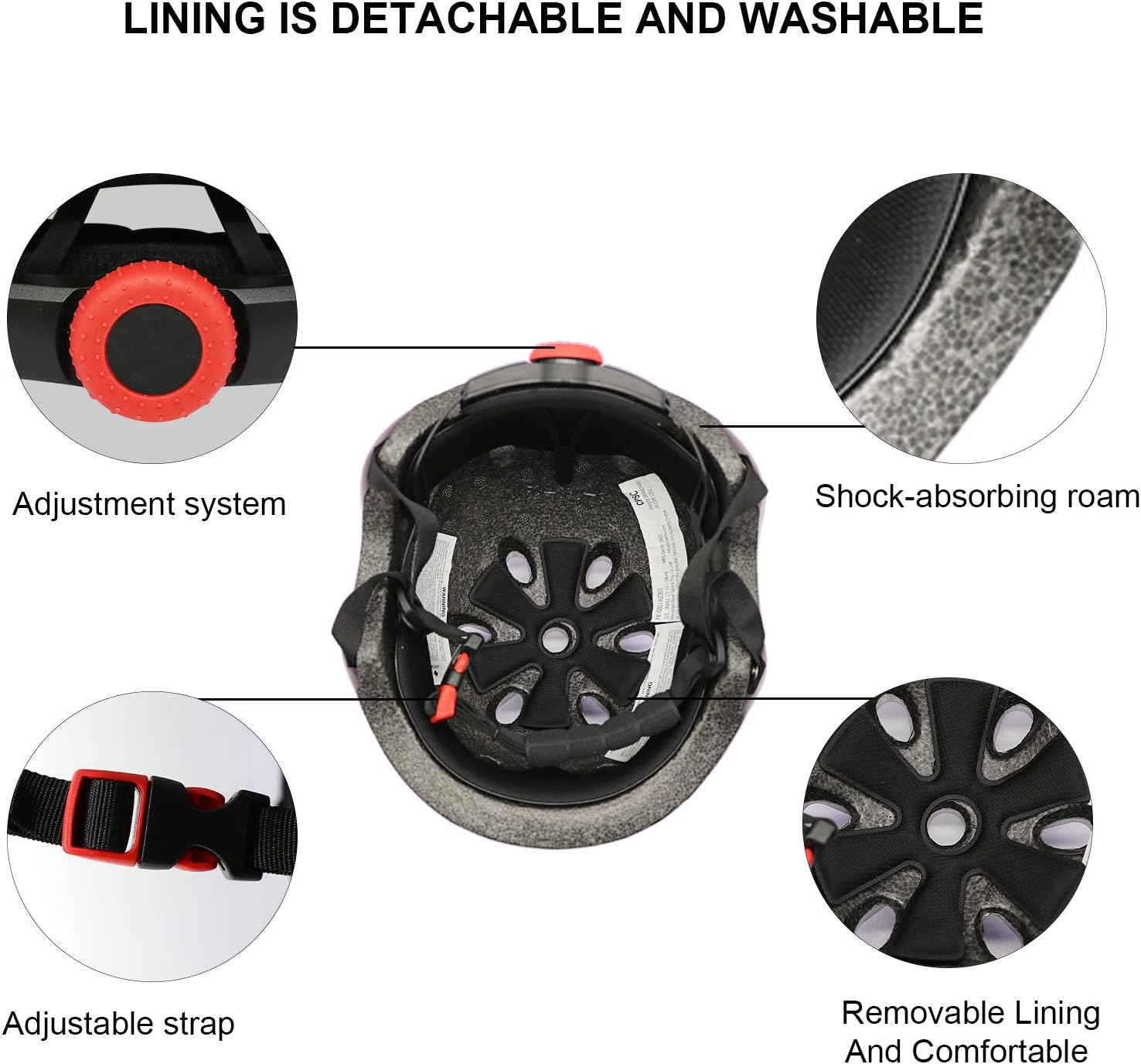 Kids Bike Skateboard Helmet Pad Set,Toddler Cyling Protective Gear Knee & Elbow Pads Wrist Guards for 5-8-10-12-14-16 Years Girls Boys Bicycle Scooter Roller Skate Inline Skating Rollerblading
