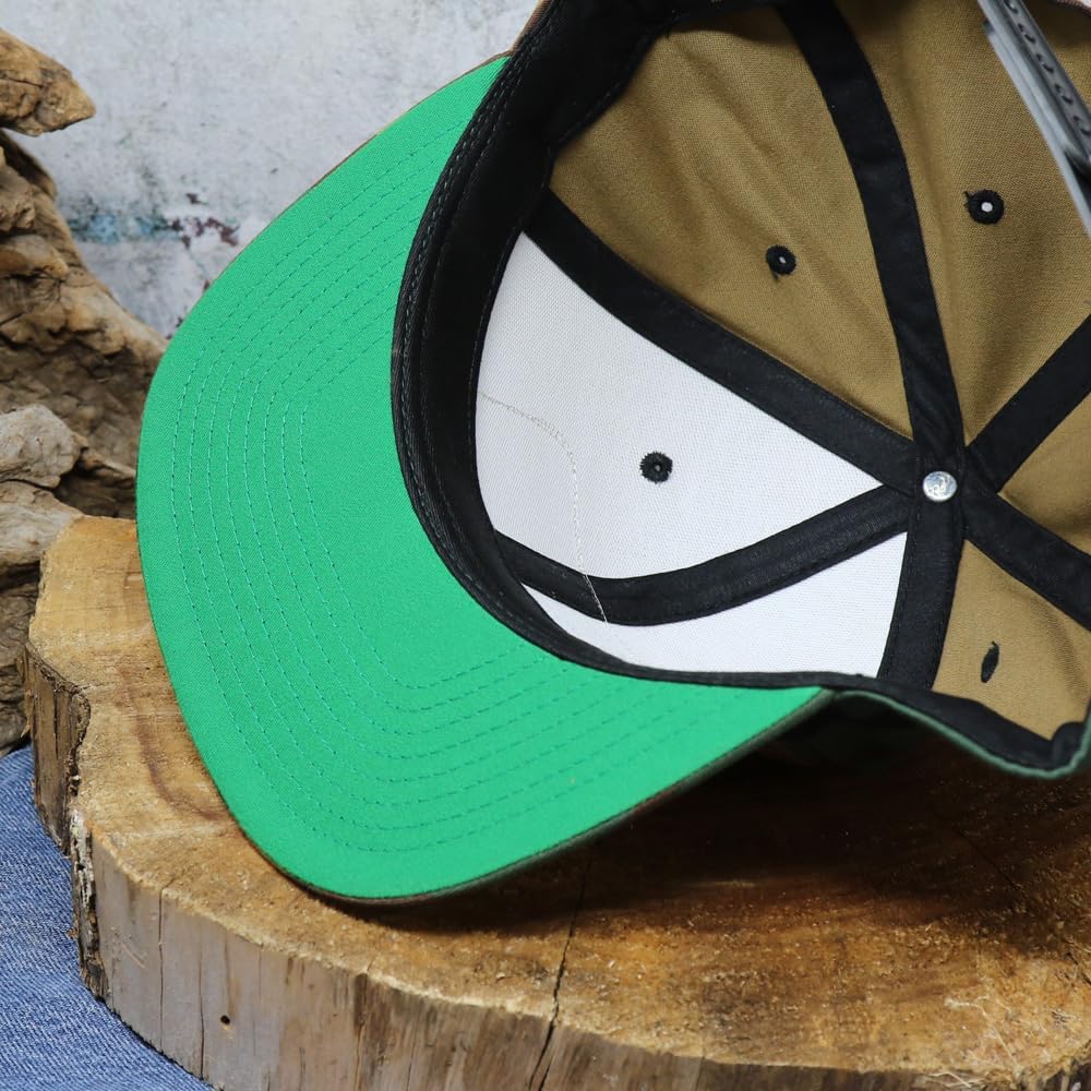 WHISKEY BENT HAT CO. Green Head Adjustable Snapback Outdoor Lifestyle Duck Hat