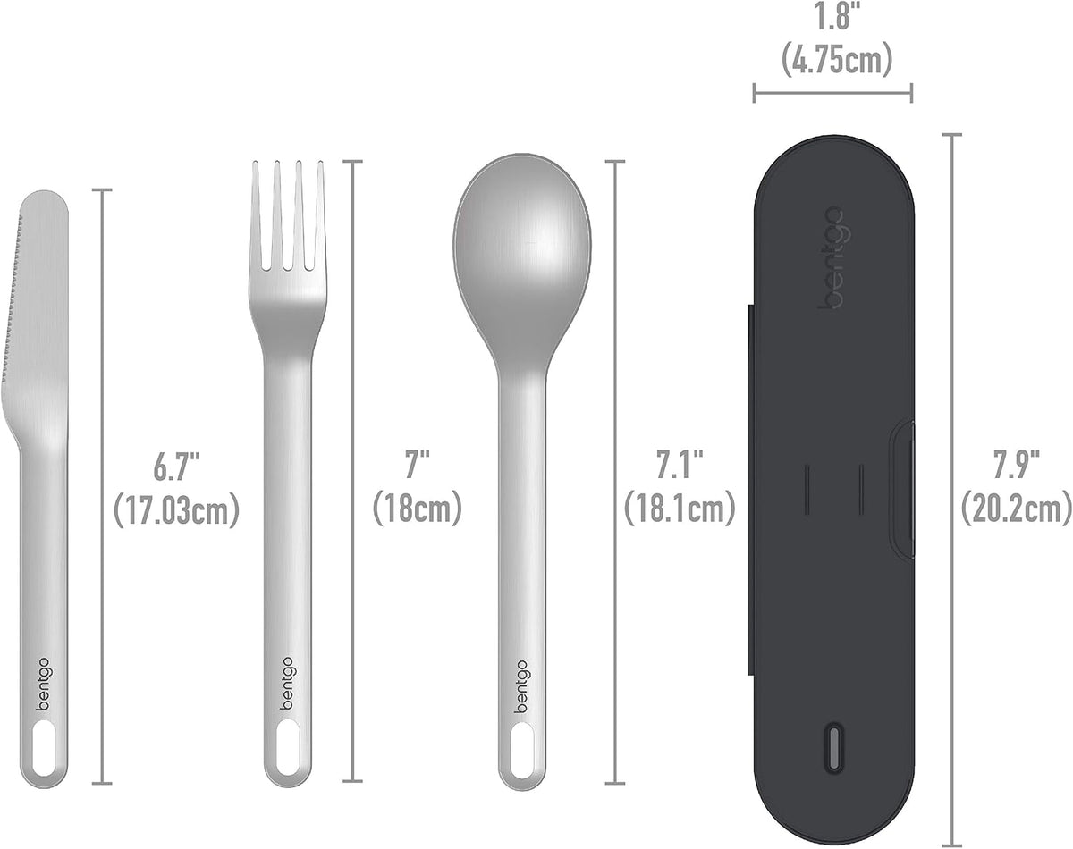 Bentgo Stainless Steel Reusable Travel Utensil Set