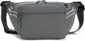 RFID Blocking Fanny Pack for Men Women, 5-Pocket Crossbody Hip Waist Bag