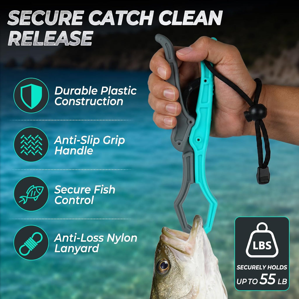 Jenseits Fishing Tool Kit, 420 Stainless Steel Fishing Accessories Set