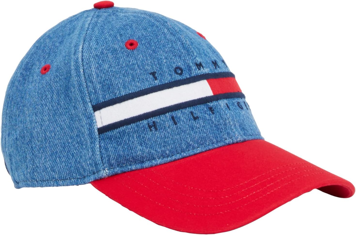 Tommy Hilfiger Men's Cotton Avery Adjustable Baseball Cap