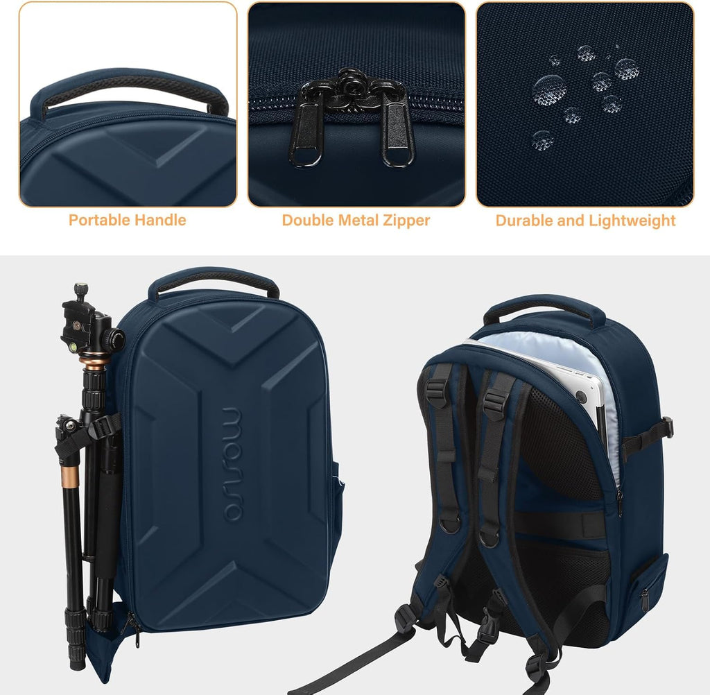MOSISO Camera Backpack, Photography Camera Bag Waterproof Hardshell Case