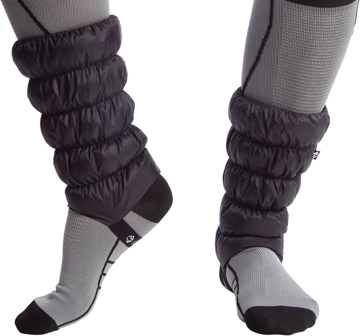 Hikas Gaiters - One Size Water Resistant Ankle Gaiters for Hiking, Snow, Mud, Sand & Tick Protection, Cozy Recycled Lightweight Outdoor Cuffs for Boots & Sneakers