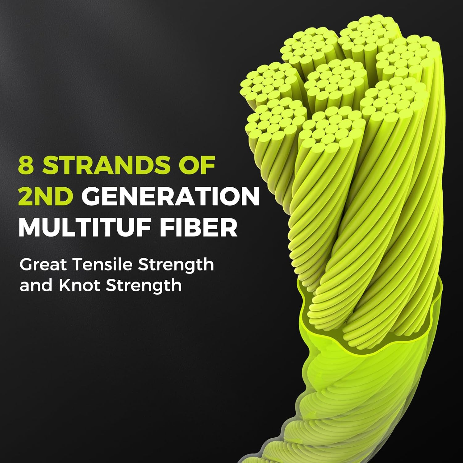 KastKing Destron Braided Fishing Line, Ultra-Thin Diameter & High Strength