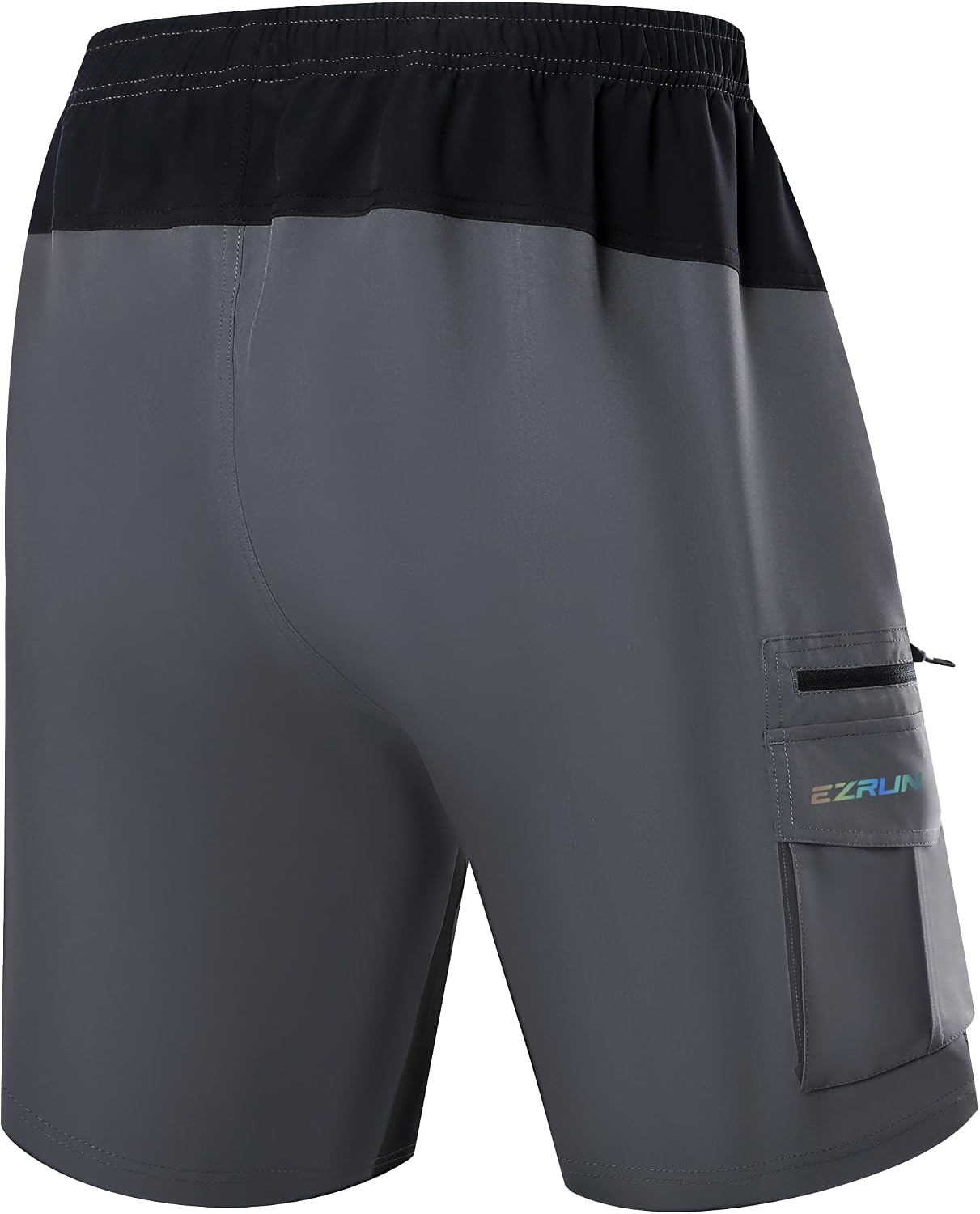 EZRUN Men's 3D Padded Mountain Bike Shorts Quick Dry Cycling Shorts