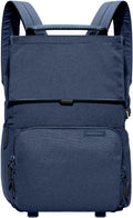 BREVITE - The Runner - Compact Camera Backpacks for Photographers - A Minimalist & Travel-friendly Photography Backpack Compatible With Both Laptop & DSLR Accessories 18L (Moonlit Blue)