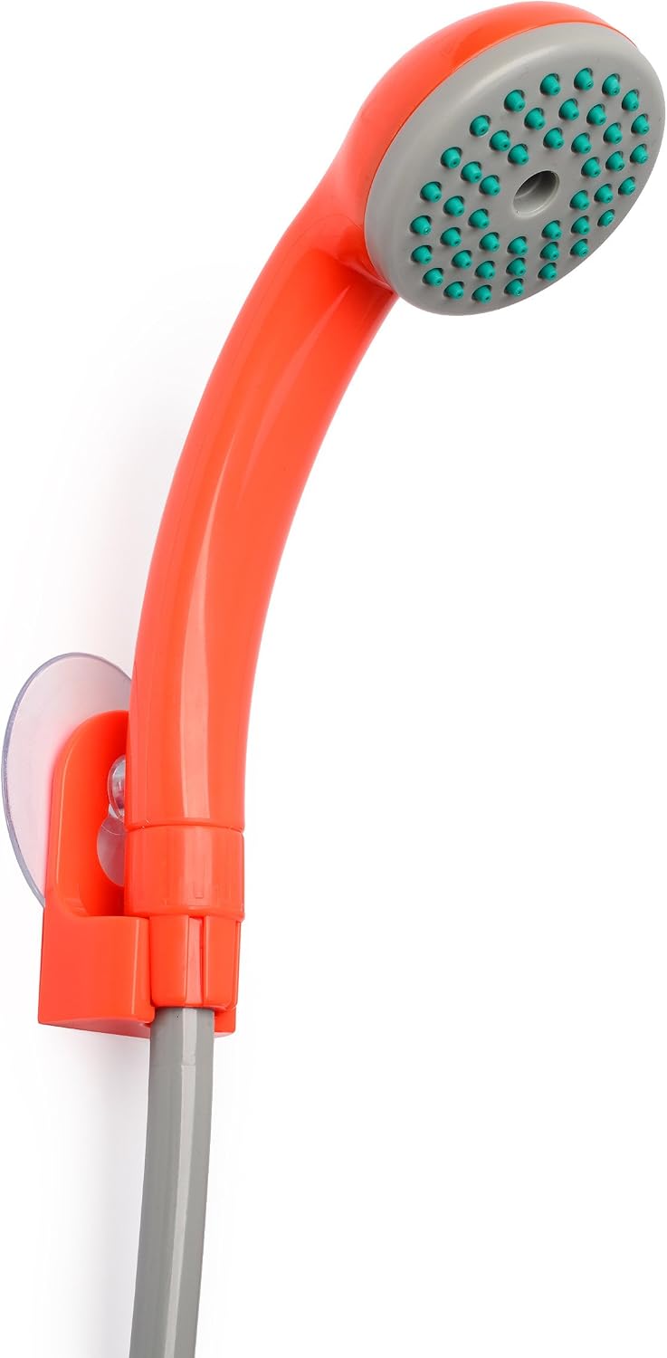 Ivation Portable Outdoor Shower, Battery Powered, Water Pump, Rechargeable