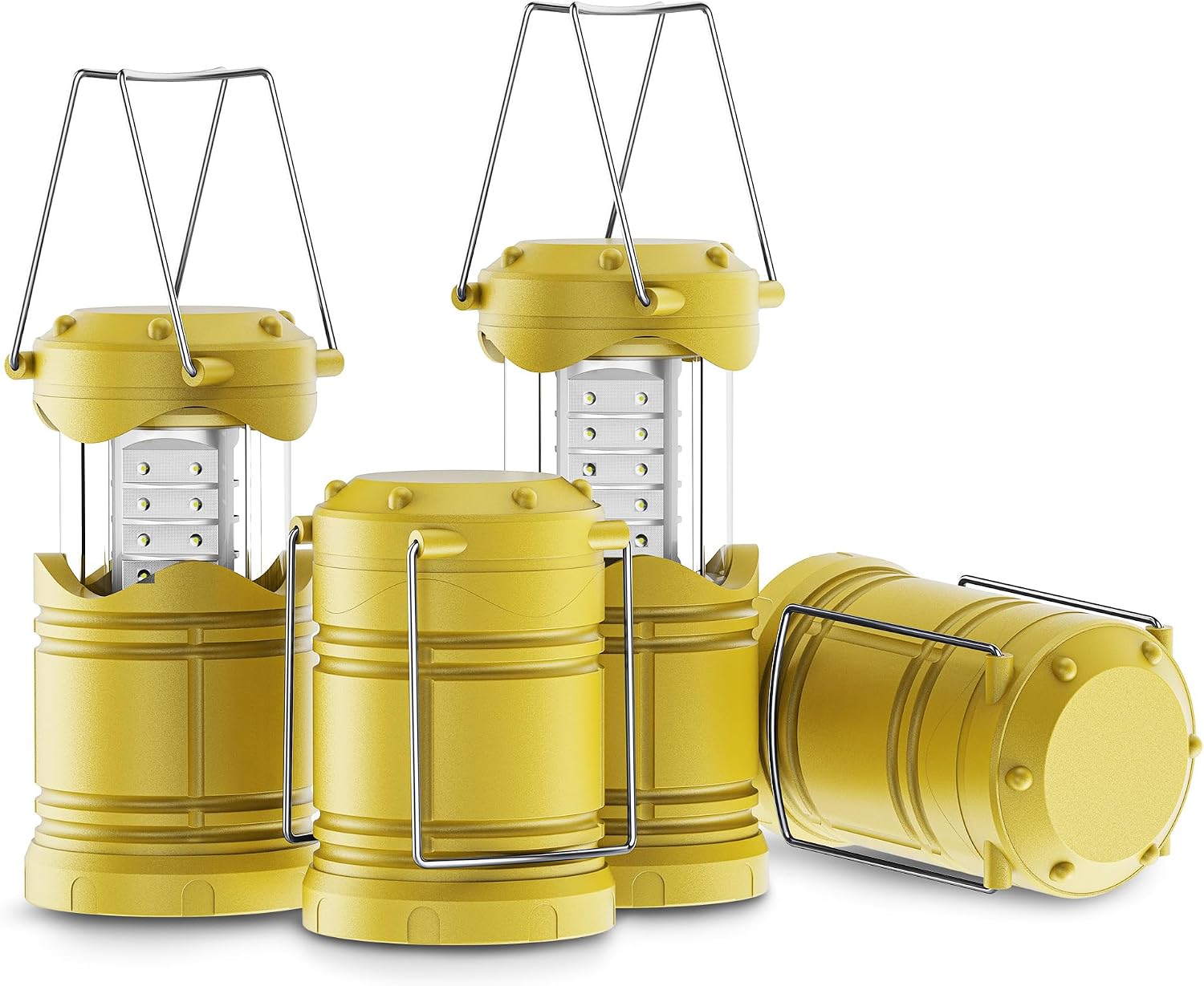 Lichamp 4 Pack LED Camping Lanterns, A4YL