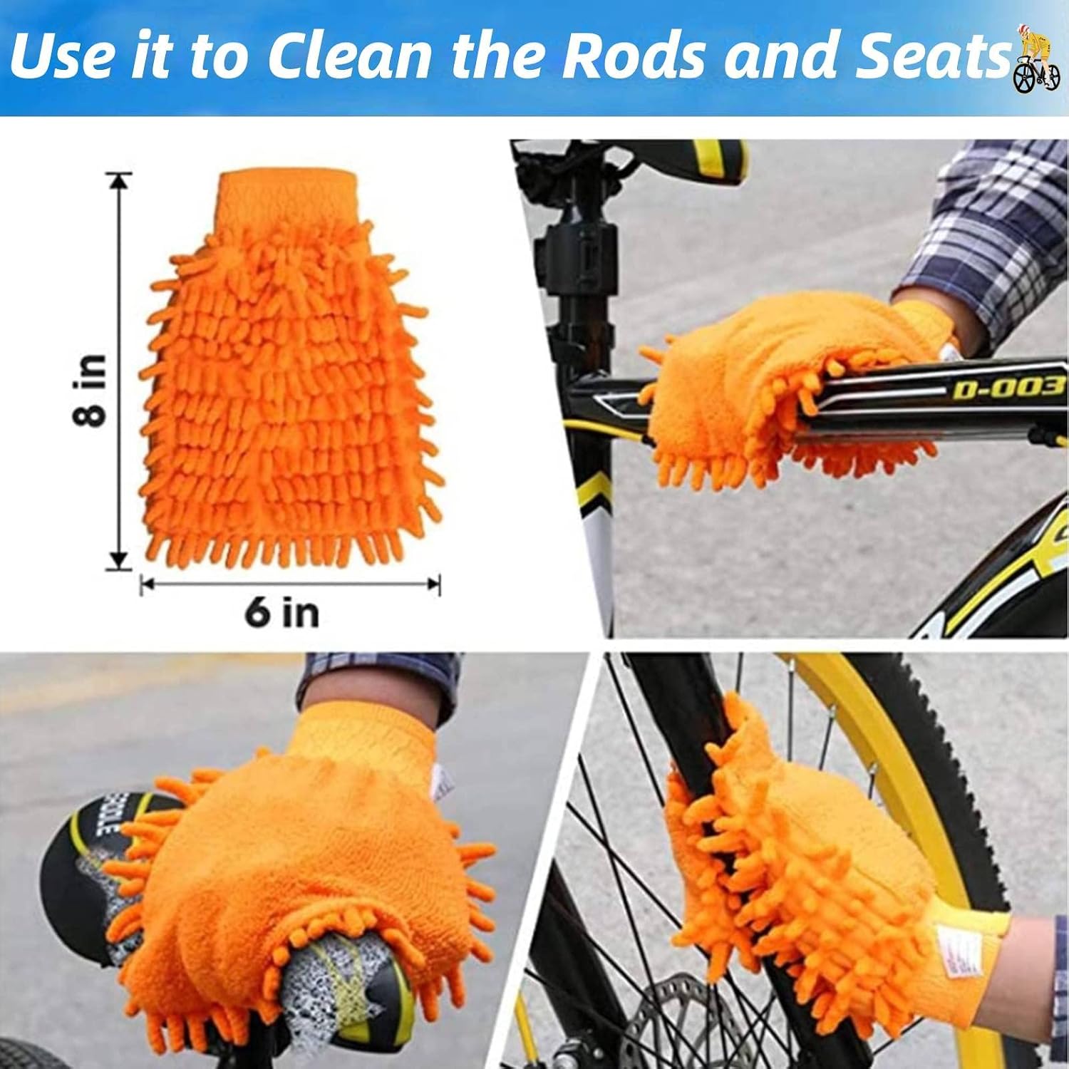 Bike Cleaning Brush Tool Kit