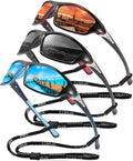 FAGUMA Sports Polarized Sunglasses For Men UV400 Protection