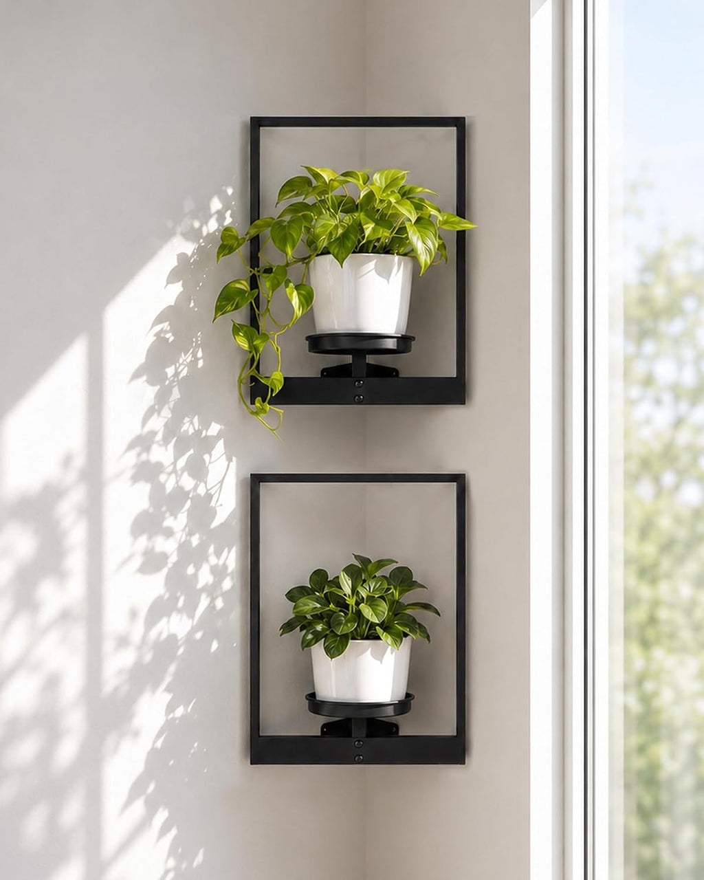 Bamworld Hanging Planters for Indoor Plants Wall Decor Living Room