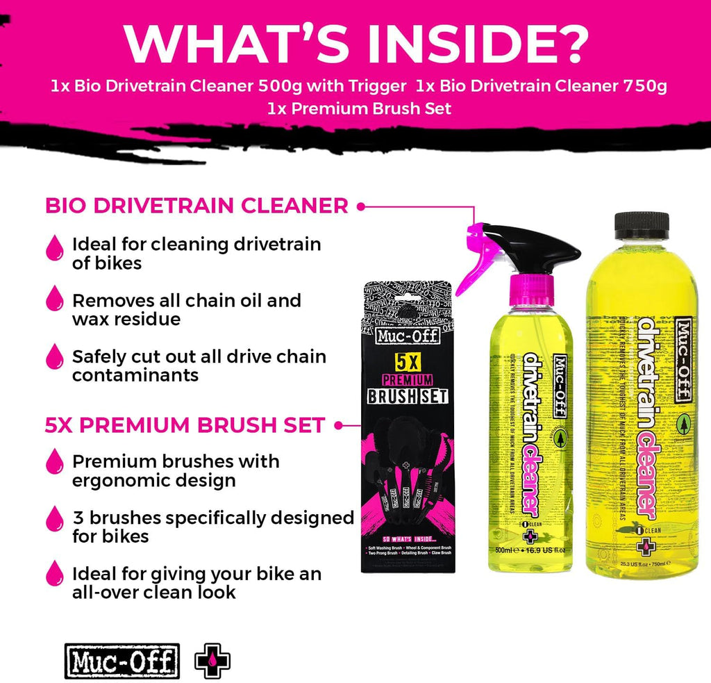 Muc-Off Drivetrain Cleaner & Degreaser Spray