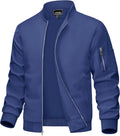 MAGCOMSEN Men's Bomber Jacket Lightweight Windbreaker Spring Fall Jacket