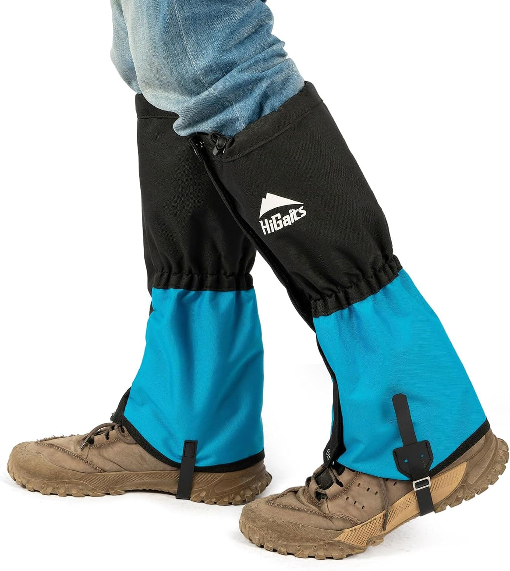Waterproof Hiking Gaiters, Outdoor Snow Boot Gaiters