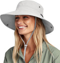 FURTALK Sun Hats for Women Ponytail Wide Brim Summer Packable Cowboy Hat