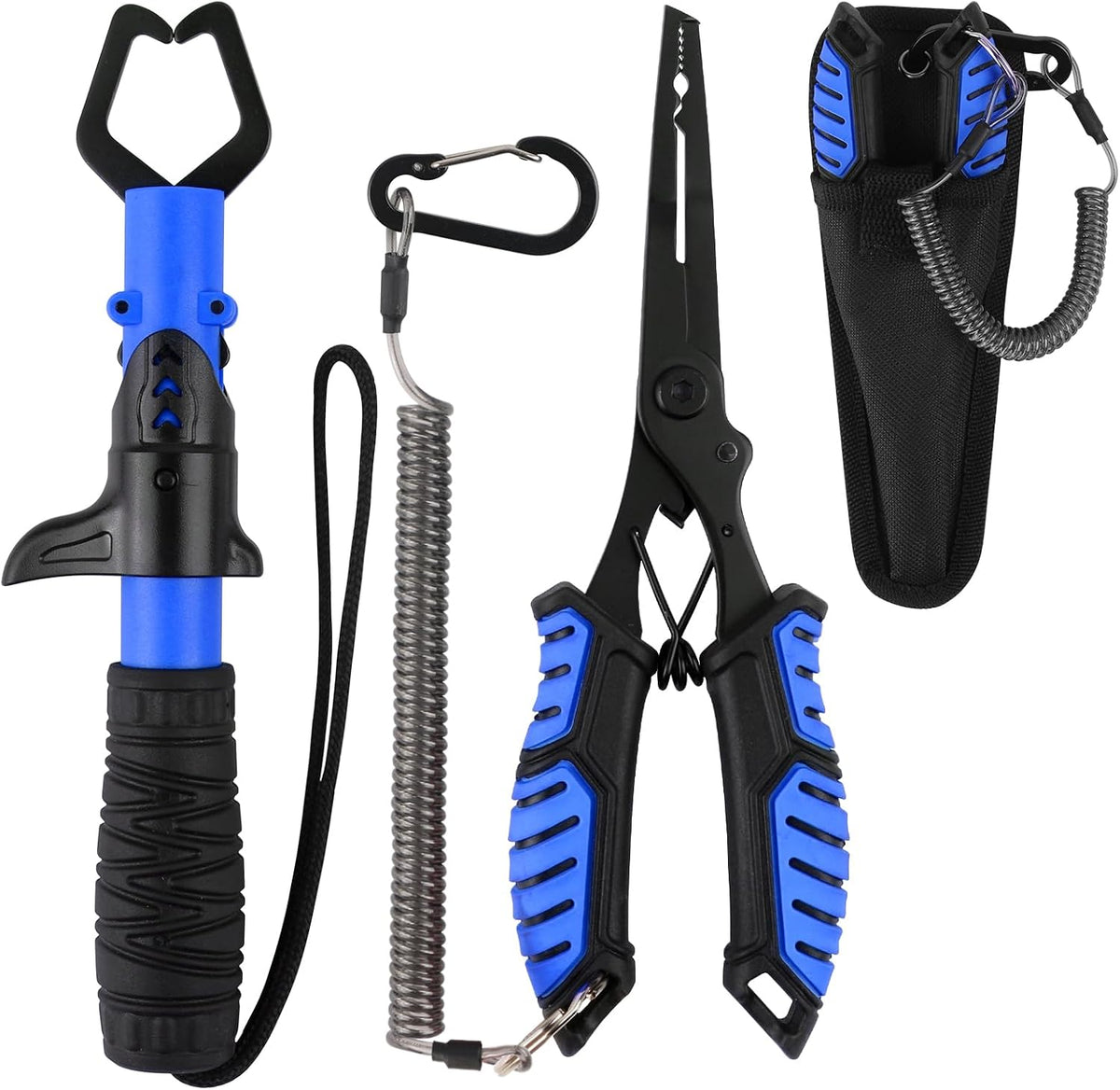 mouhike Fishing Pliers Fish Lip Gripper Fishing Tool Kit for Men Women