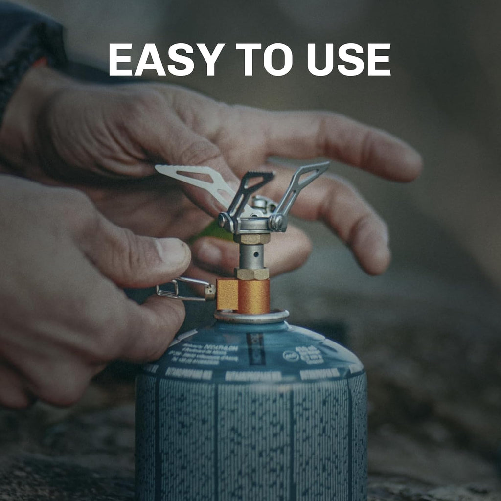 Fire-Maple FMS-300T Portable Camping Stove Ultra Light Titanium Gas Stove