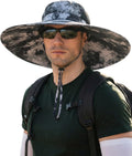 Mens Sun Hat Super Wide Brim Waterproof Breathable Bucket Hats for Men