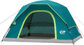CAMPROS CP Tents for Camping 2/4/6 Person, Waterproof Windproof Dome Tent