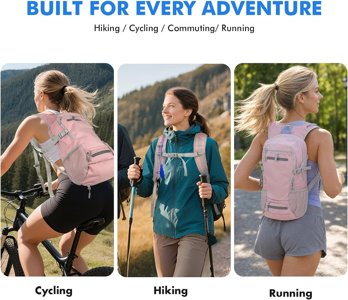 20L Hydration Backpack with 3L Water Bladder Water Backpack for Hiking Hydration Pack Insulated Daypack for Commuting