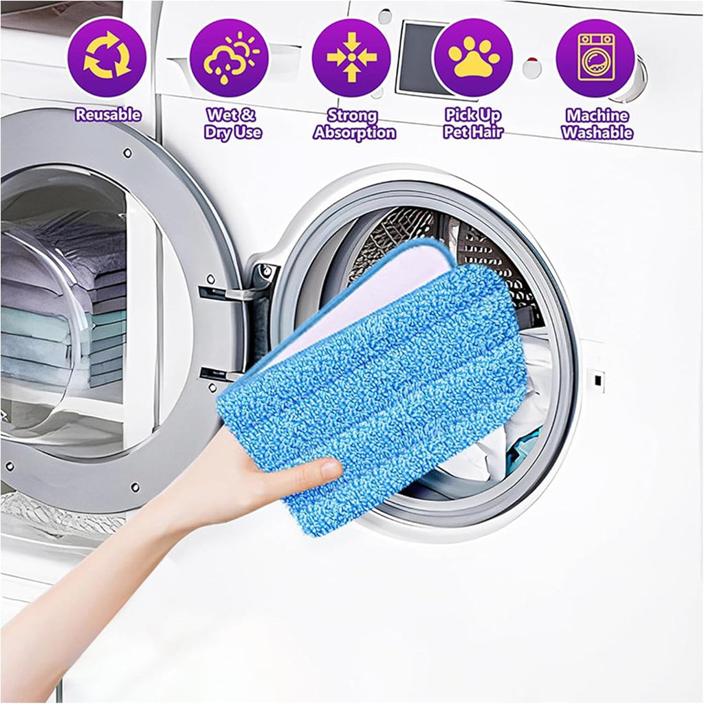 10 Pcs Reusable Mop Pads