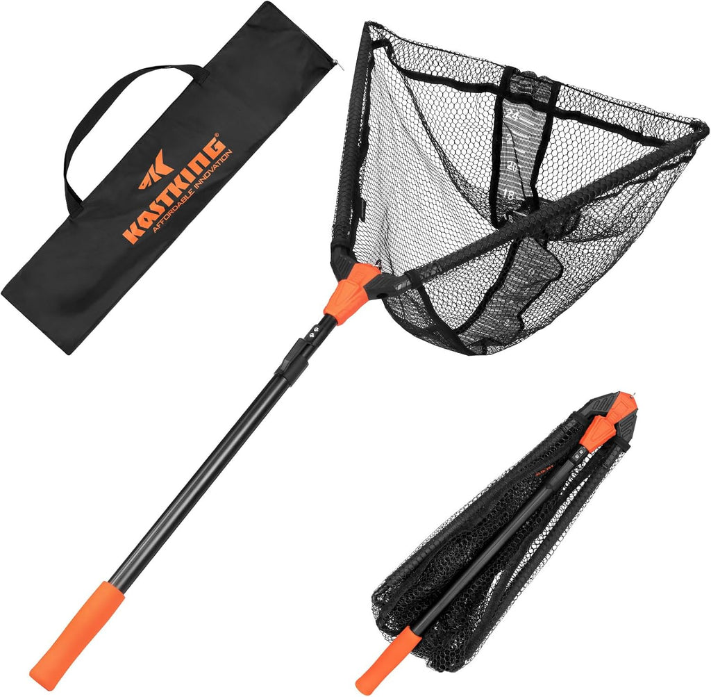 KastKing Pontus Floating Fishing Landing Net with Built-in Length Scale