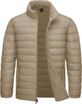TACVASEN Men's Lightweight Puffer Jacket Quilted Insulated Winter Coat