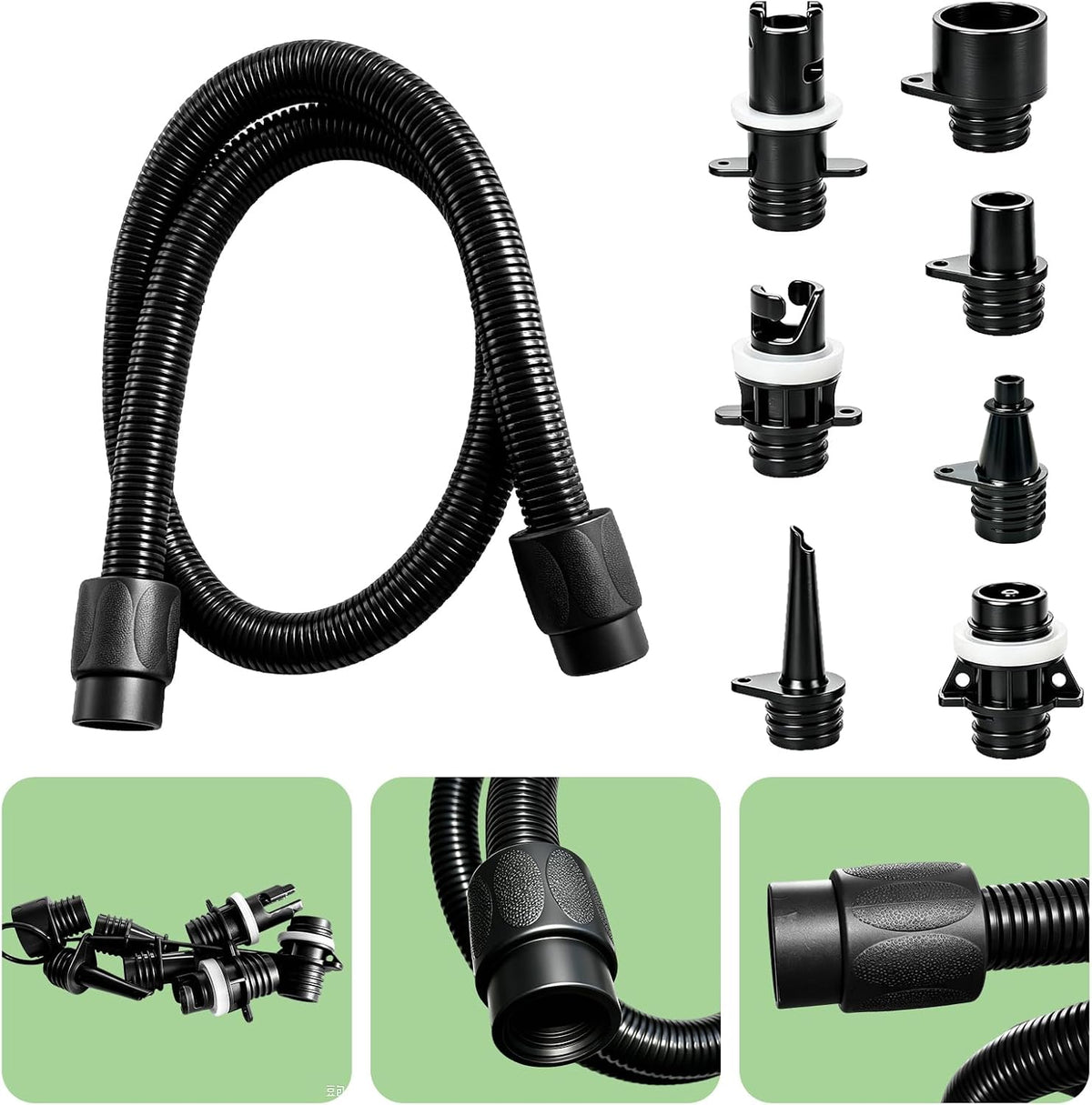 Electric Pump Adapter Hose Kit for SUP, Kayak & Inflatables