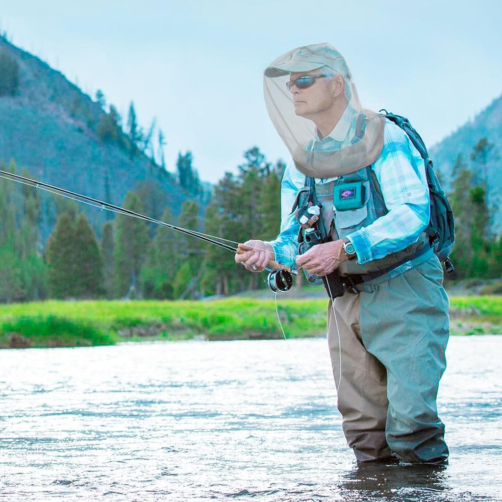 South to East Mosquito Head Net for Insects 2 Pack, Fly & Bug Protection