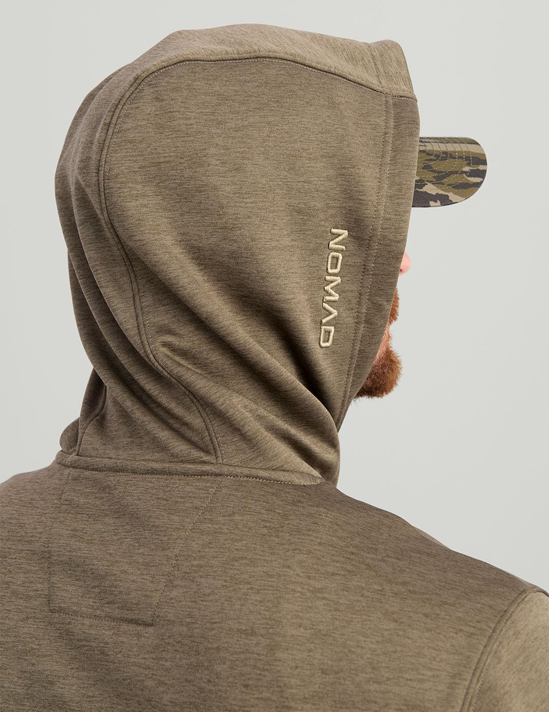 Nomad Men's North Star Hoodie, Comfortable Midweight Hunting Hoodie With Camo Logo for Everyday and Outdoor Lifestyle