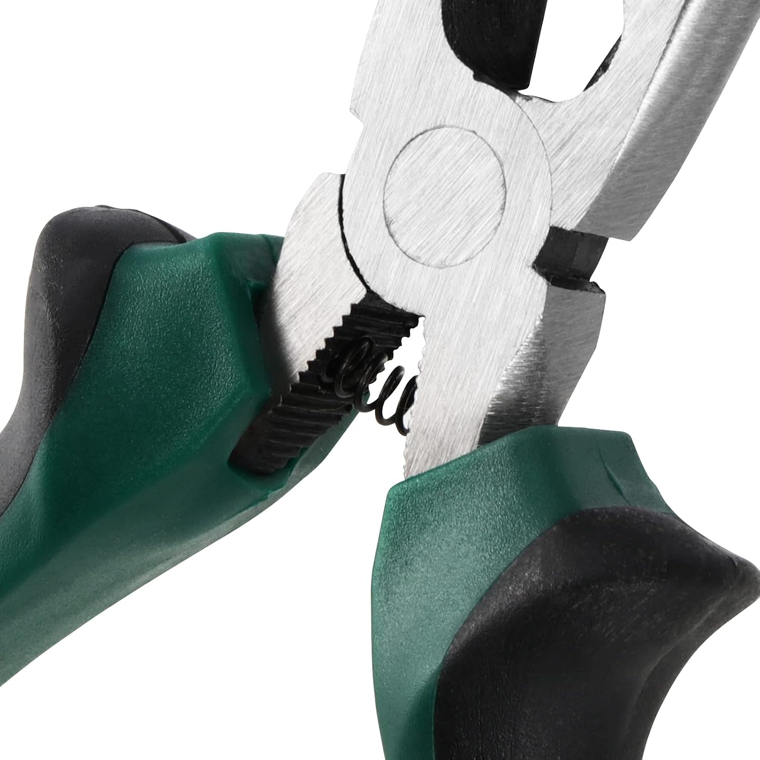 HOIGON 12 Pack 6 Inch Needle Nose Pliers, Spring Loaded Needle Nose Pliers with Wire Cutter and Strippers, Side Cutting Long Nose Pliers for Cutter and Bending Wire, Jewelry Making