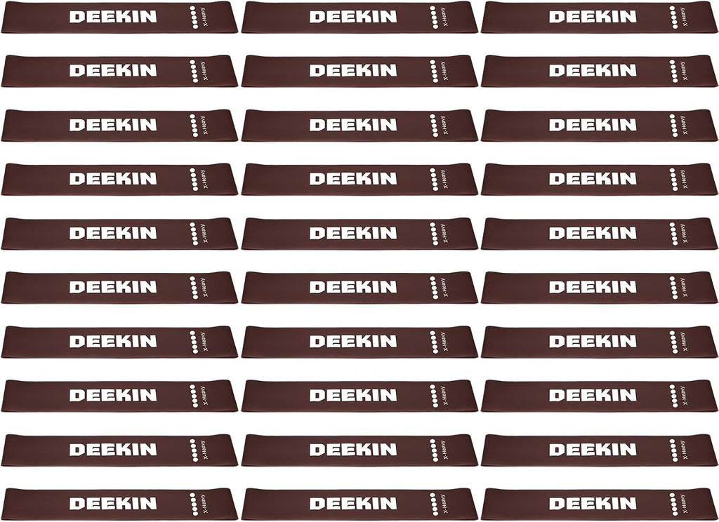 DEEKIN 30 Pcs Resistance Exercise Bands Bulk