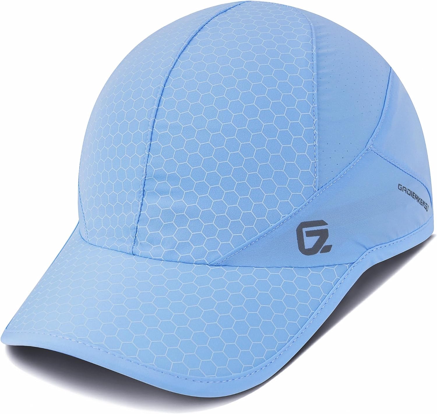 GADIEMKENSD Stretch Running Hat with Soft Brim, Quick Dry, Unstructured, Unisex-Adult