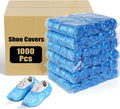 LYSHIYI 1000 Pcs Shoe Covers Disposable, Non-Slip, Reliable Shoe Covers for Indoors, 15.7'' Adjustable Size Great Value Boot Covers for Home, Hospitals, and Businesses
